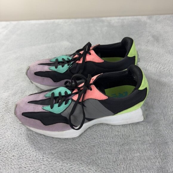 New Balance 327 Black Dark Violet Women's Size 9.5 US - WS327PB - Picture 9 of 13